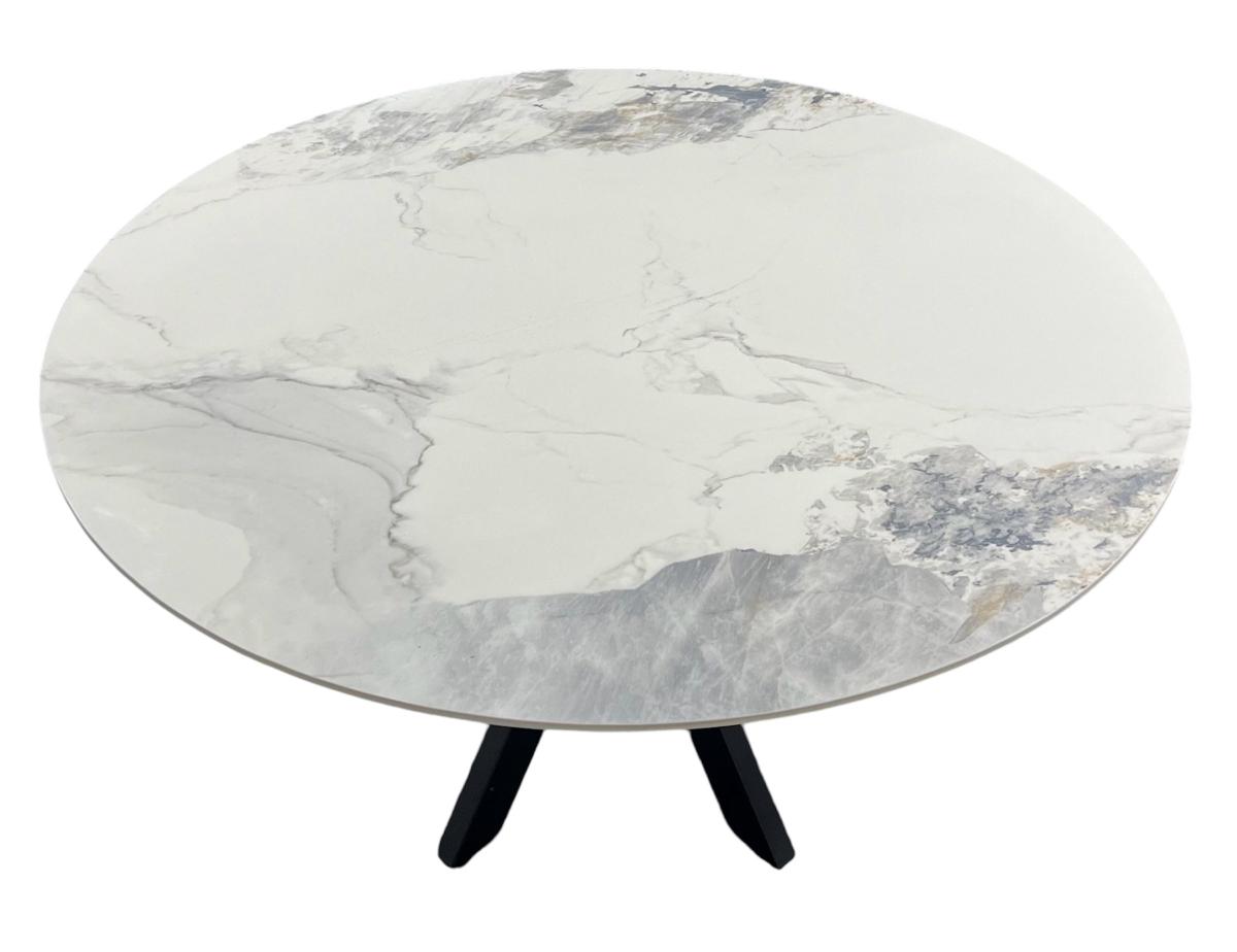 BK-Milan Round Dining Table (1.1/1.3m) — Dining Tables handmade to order by Langham Furniture, image 5 of 5