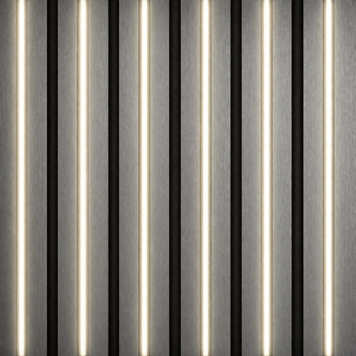Wall Panel LED Lighting 05 (6pcs) — Panel Lighting handmade to order by Langham Furniture, image 2 of 4