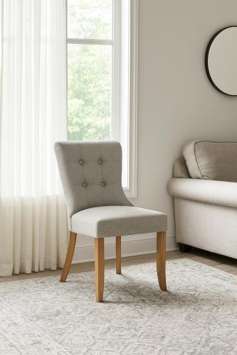 Bentley Beige Chair (Oak Legs) — Dining Chairs handmade to order by Langham Furniture
