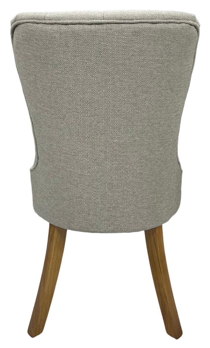 Bentley Beige Chair (Oak Legs) — Dining Chairs handmade to order by Langham Furniture, image 7 of 7