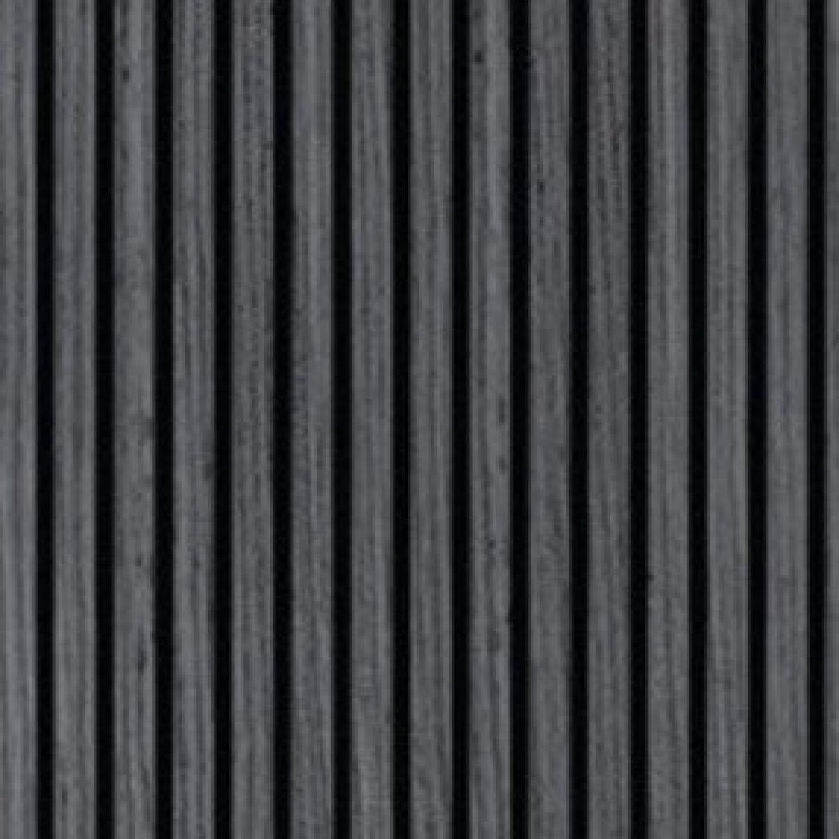 Wall Panel 01C - Dark Grey - Acoustic - 240cm - (1 pack / 4pcs) — Slat & Acoustic Panels handmade to order by Langham Furniture, image 2 of 3