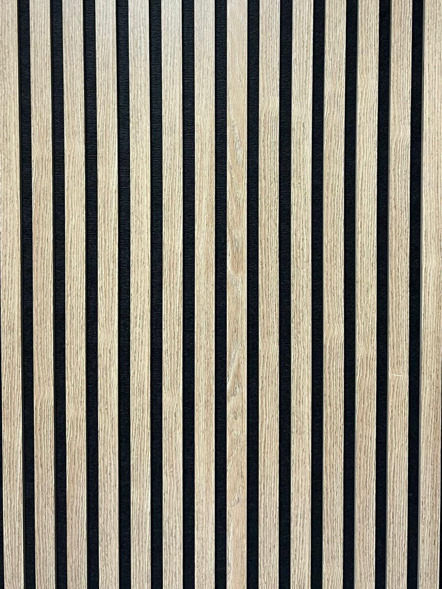 Wall Panel 01D - Dark Oak - Acoustic - 240cm - (1 pack / 4pcs) — Slat & Acoustic Panels handmade to order by Langham Furniture, image 3 of 4