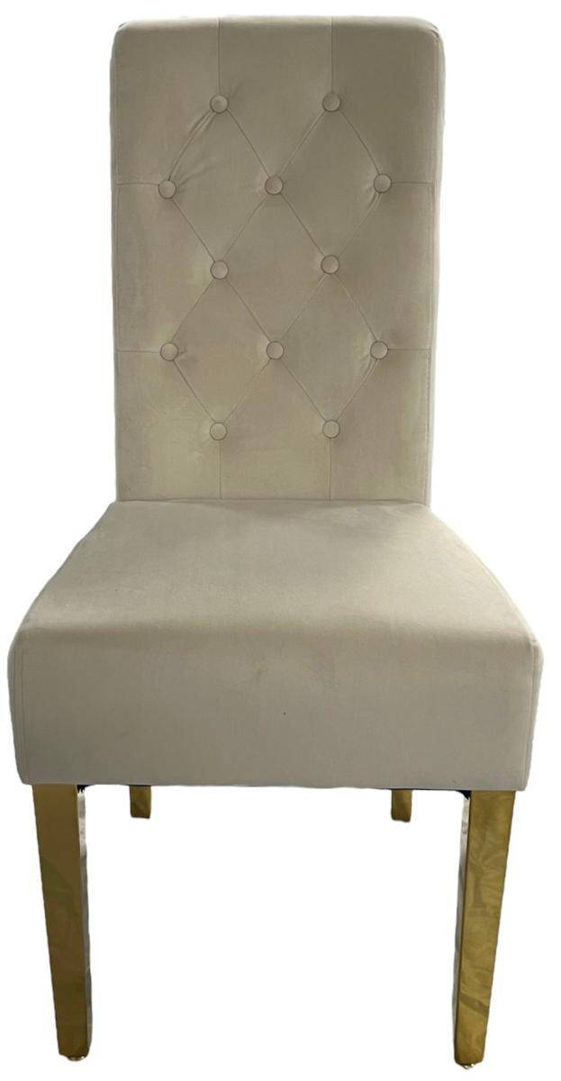 G-Lucy Chair (Ring Knocker/Gold Legs) — Dining Chairs handmade to order by Langham Furniture, image 10 of 17