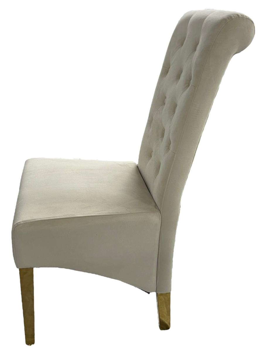 G-Lucy Chair (Ring Knocker/Gold Legs) — Dining Chairs handmade to order by Langham Furniture, image 12 of 17