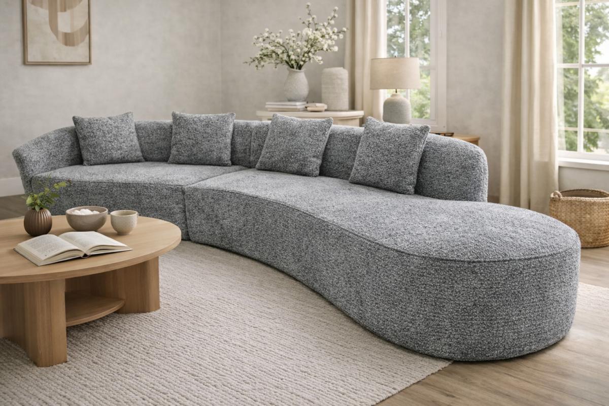Siena 08 5 Seater (LH/RH) Sofa — Sofas handmade to order by Langham Furniture, image 2 of 8