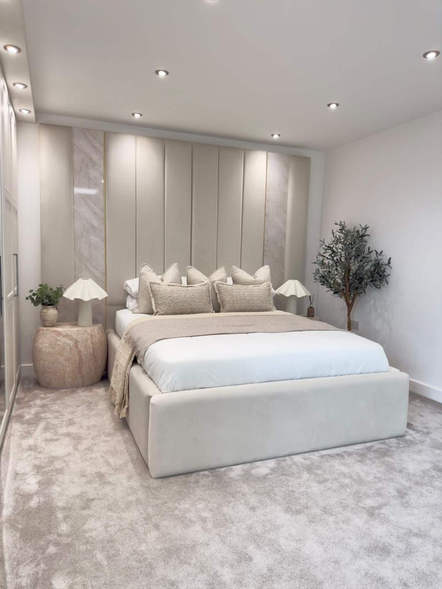 Amica — Bed Frames handmade to order by Langham Furniture, image 2 of 6