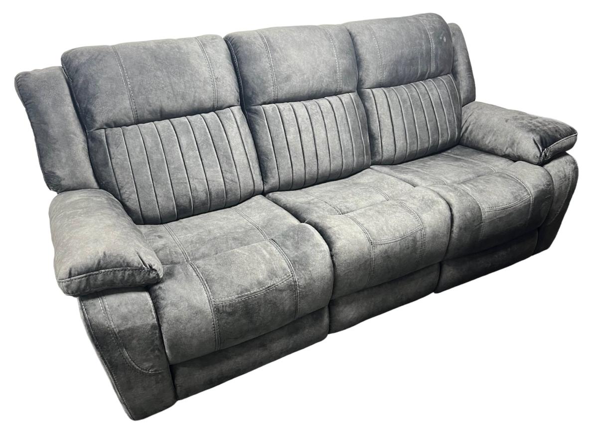 Rose Charcoal E-Recliner Sofa (3+2+1) — Sofas handmade to order by Langham Furniture, image 3 of 20