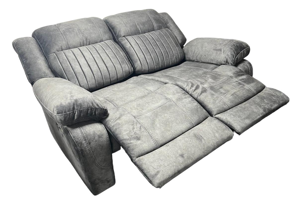 Rose Charcoal E-Recliner Sofa (3+2+1) — Sofas handmade to order by Langham Furniture, image 9 of 20