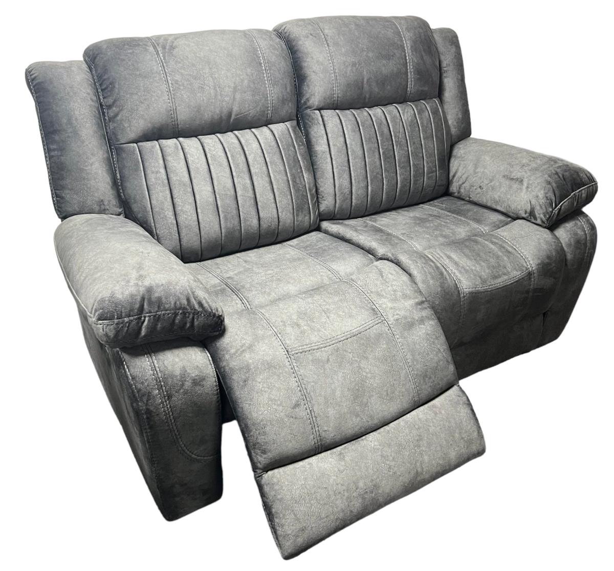 Rose Charcoal E-Recliner Sofa (3+2+1) — Sofas handmade to order by Langham Furniture, image 11 of 20