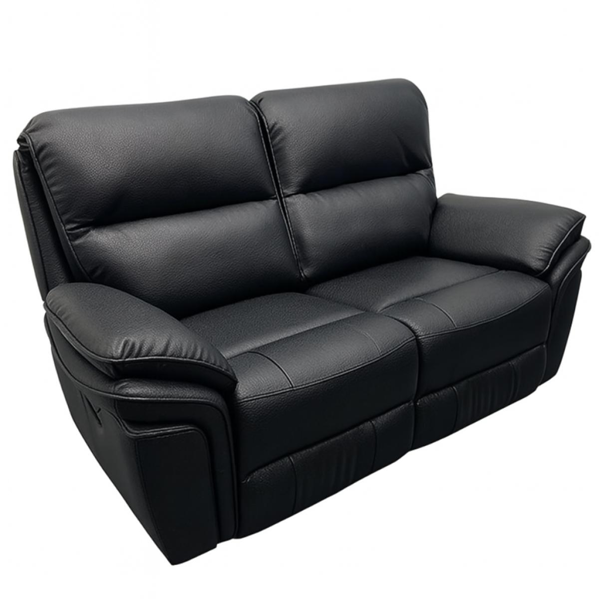 Montana Black Recliner Sofa (3+2+1) — Sofas handmade to order by Langham Furniture, image 4 of 9
