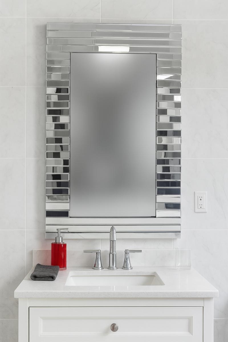 SY1719 Wall Mirror — Wall Mirrors handmade to order by Langham Furniture, image 1 of 3