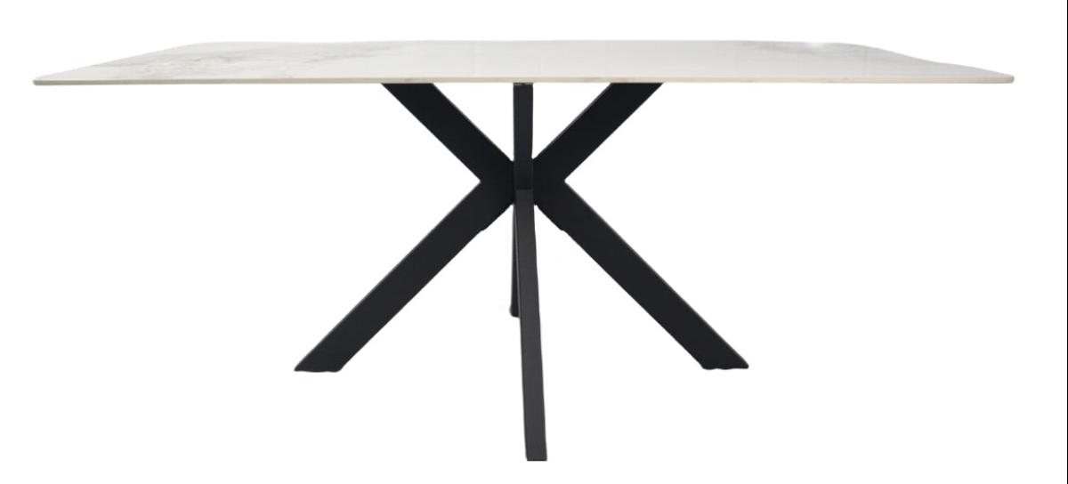 BK-Milan Dining Table (1.5/1.8m) — Dining Tables handmade to order by Langham Furniture, image 2 of 8