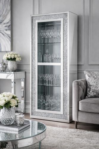 Roma High Bookcase — Mirrored Furniture handmade to order by Langham Furniture
