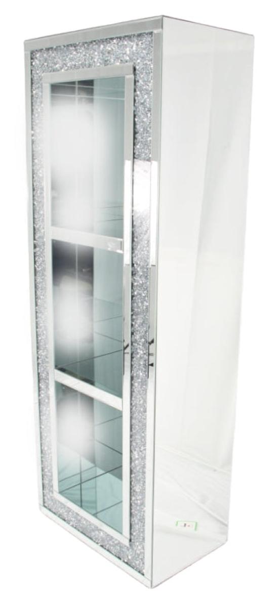 Roma High Bookcase — Mirrored Furniture handmade to order by Langham Furniture, image 3 of 9