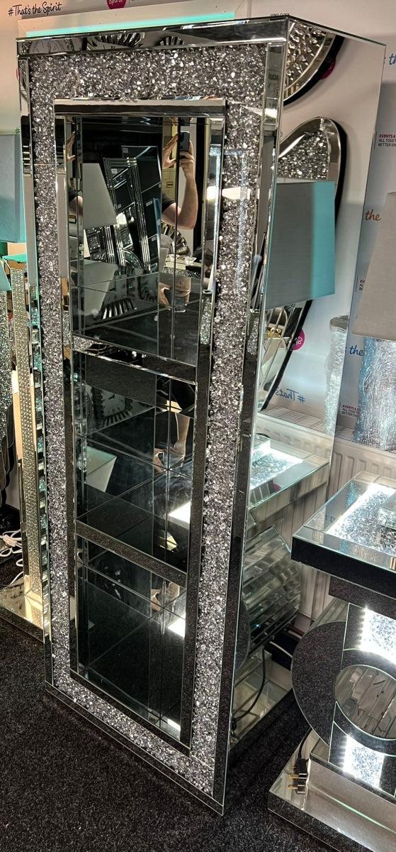 Roma High Bookcase — Mirrored Furniture handmade to order by Langham Furniture, image 8 of 9