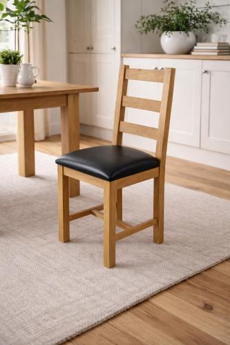 Torino Ladder Back Chair (KD) — Dining Chairs handmade to order by Langham Furniture
