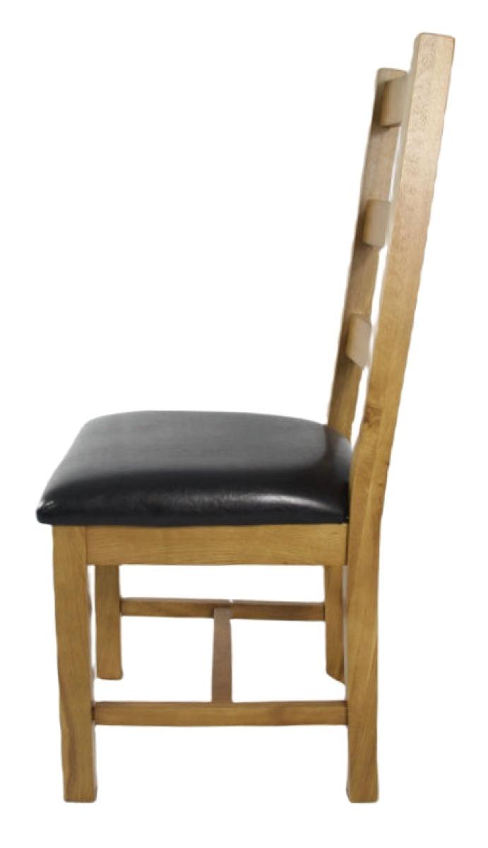 Torino Ladder Back Chair (KD) — Dining Chairs handmade to order by Langham Furniture, image 3 of 10