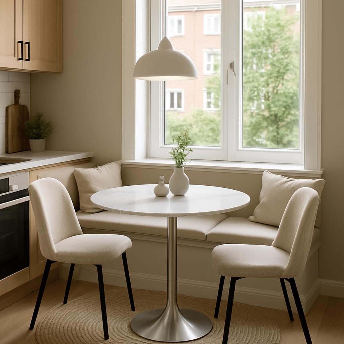 Bentley Round Table (0.9m) — Dining Tables handmade to order by Langham Furniture, image 2 of 13