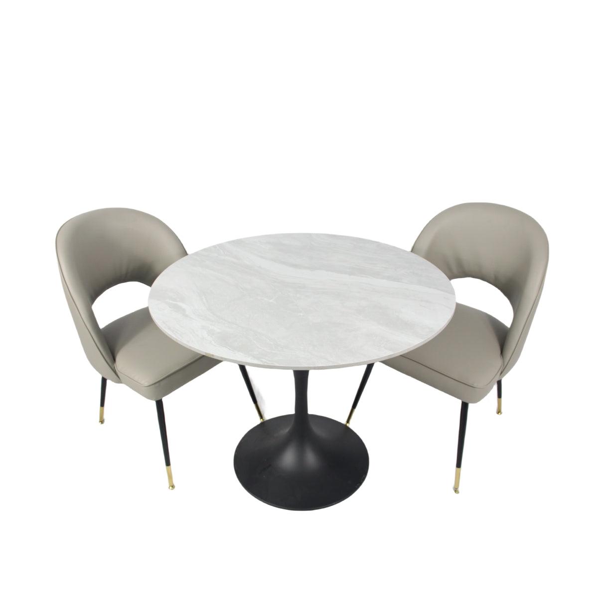 Bentley Round Table (0.9m) — Dining Tables handmade to order by Langham Furniture, image 6 of 13