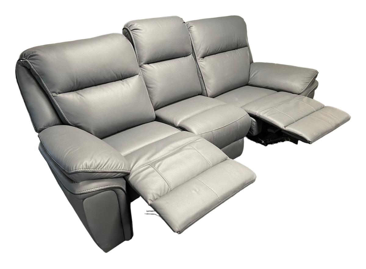 Montana Grey Recliner Sofa (3+2+1) — Sofas handmade to order by Langham Furniture, image 3 of 24