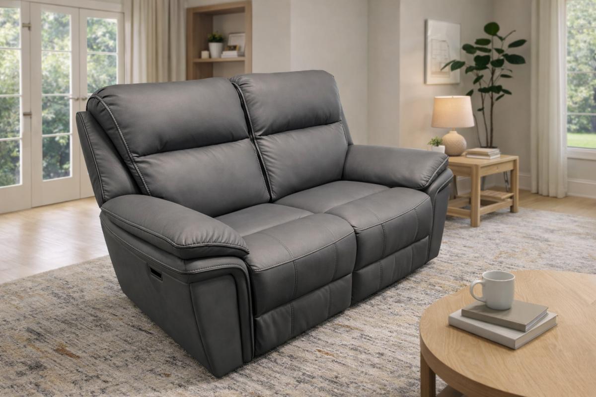 Montana Grey Recliner Sofa (3+2+1) — Sofas handmade to order by Langham Furniture, image 11 of 24