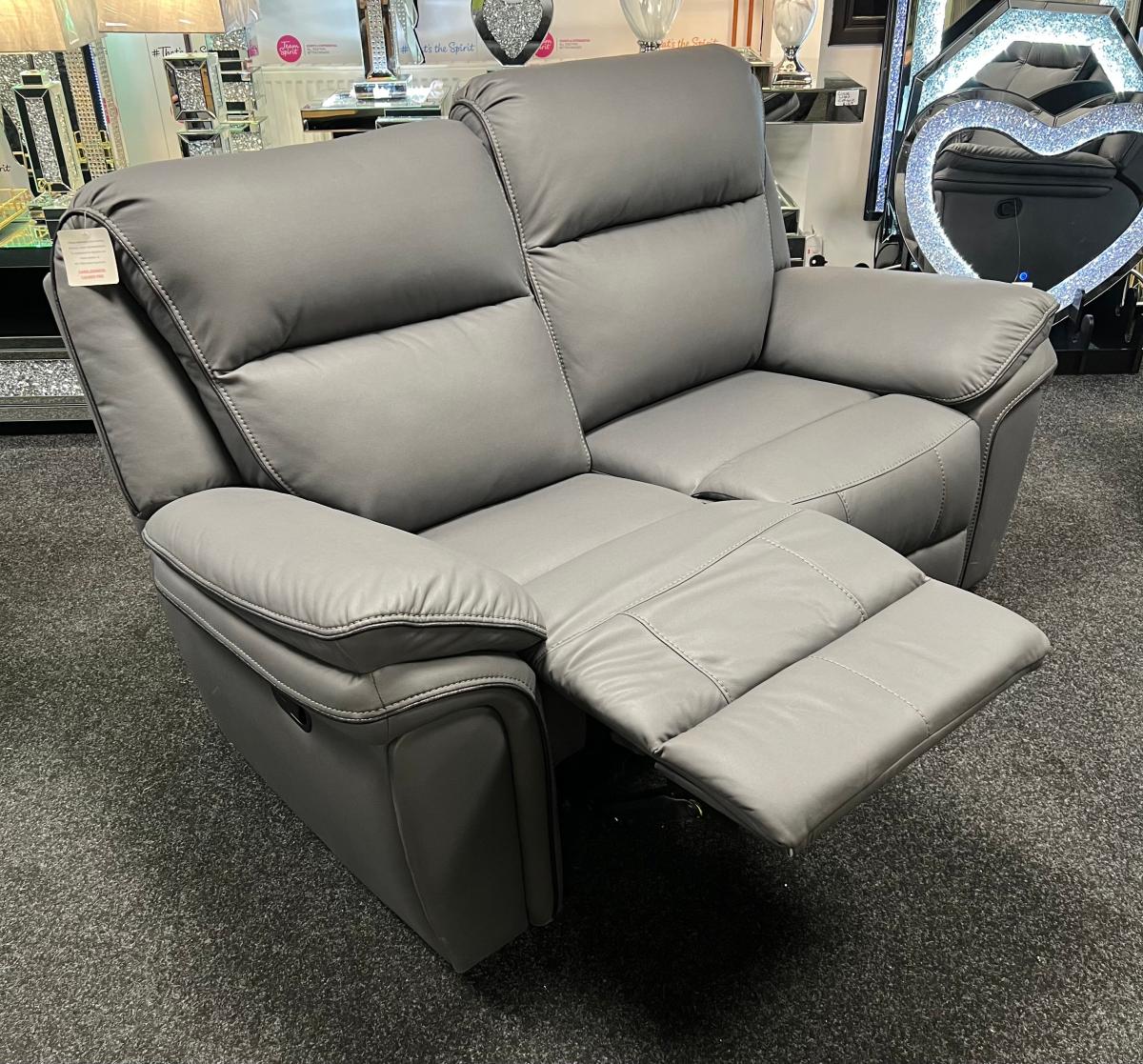Montana Grey Recliner Sofa (3+2+1) — Sofas handmade to order by Langham Furniture, image 16 of 24