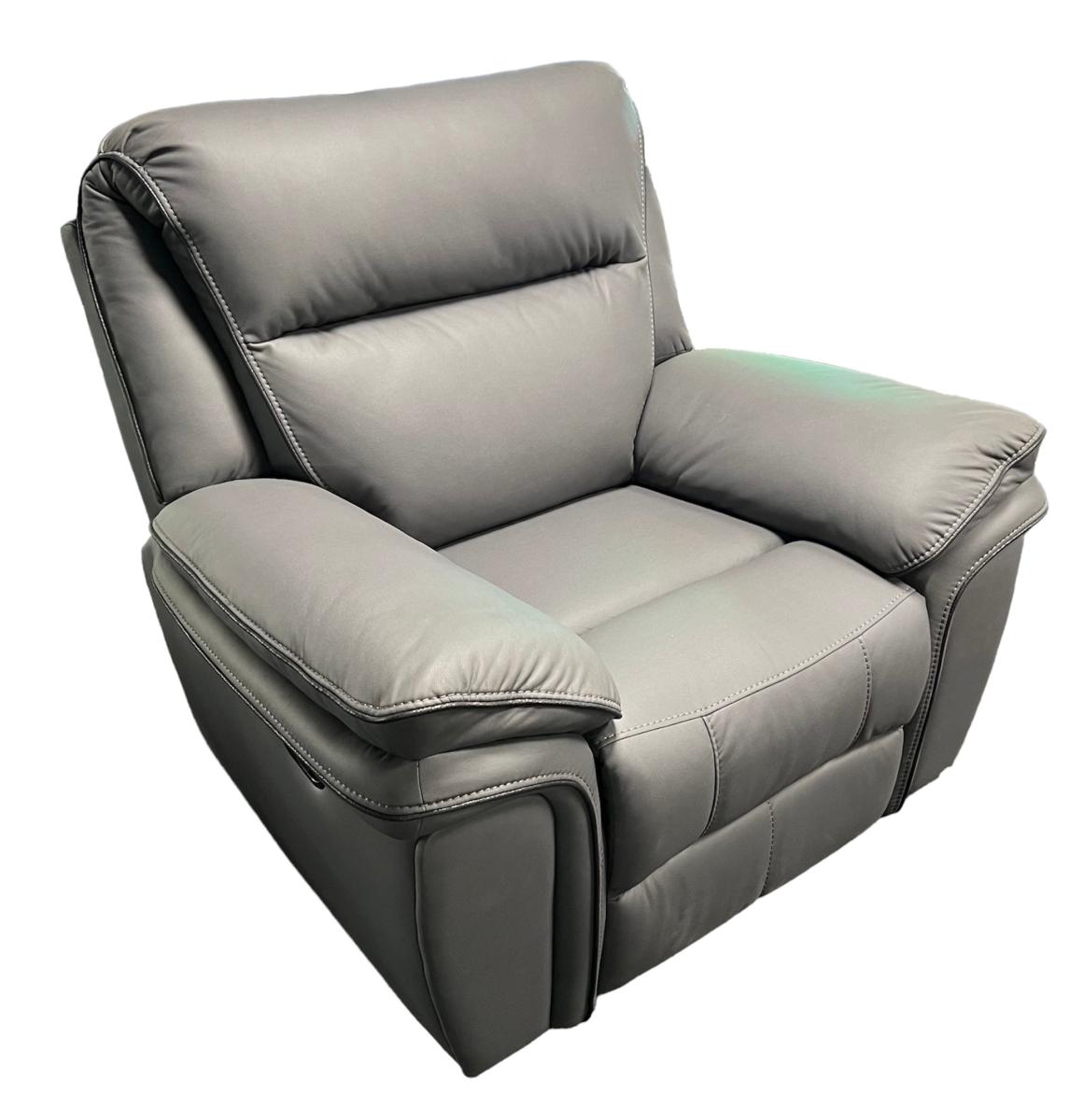 Montana Grey Recliner Sofa (3+2+1) — Sofas handmade to order by Langham Furniture, image 22 of 24