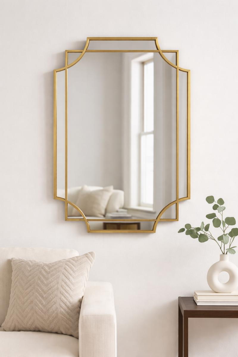 G-M009 Wall Mirror — Wall Mirrors handmade to order by Langham Furniture, image 1 of 3