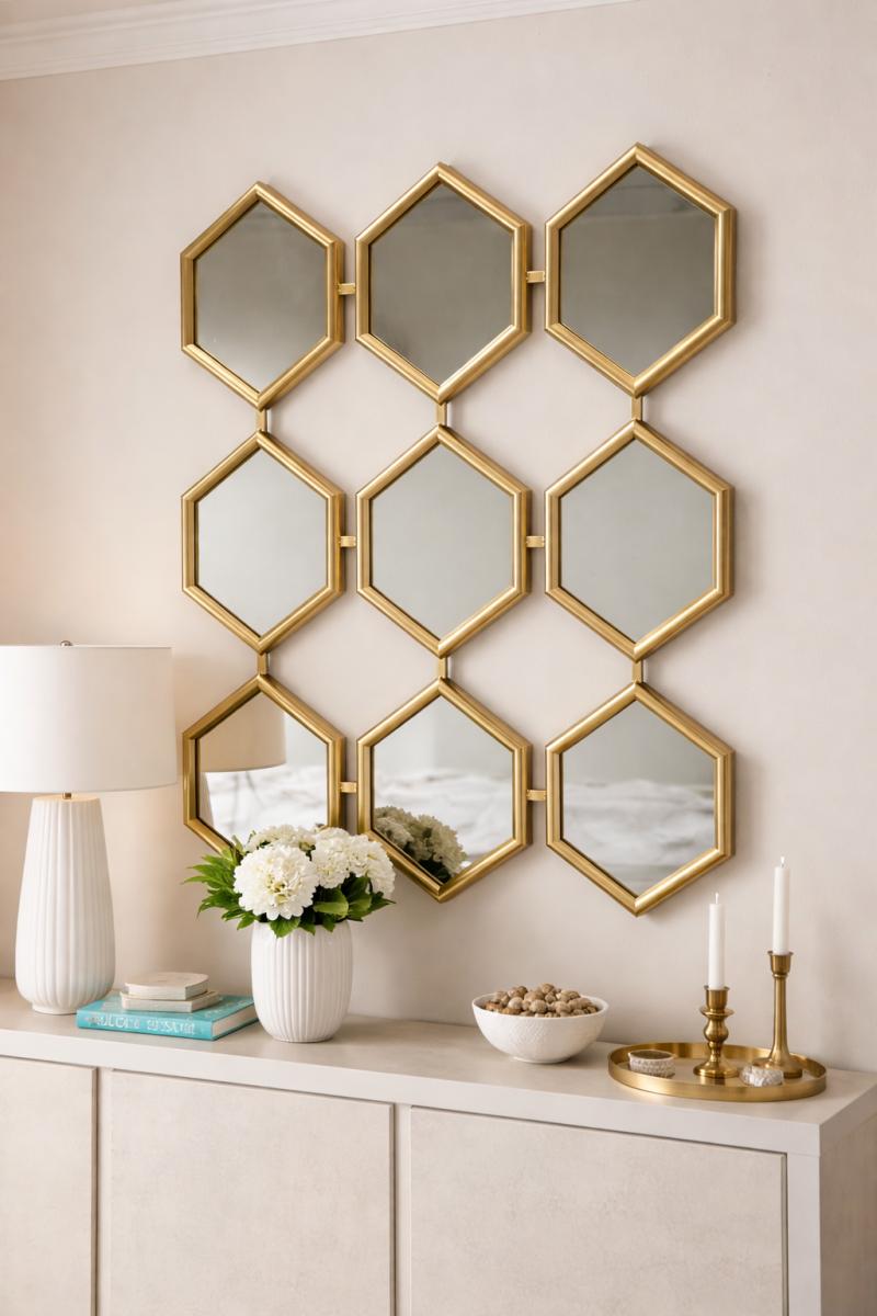 G-M007 Silver Mirror — Wall Mirrors handmade to order by Langham Furniture, image 2 of 4