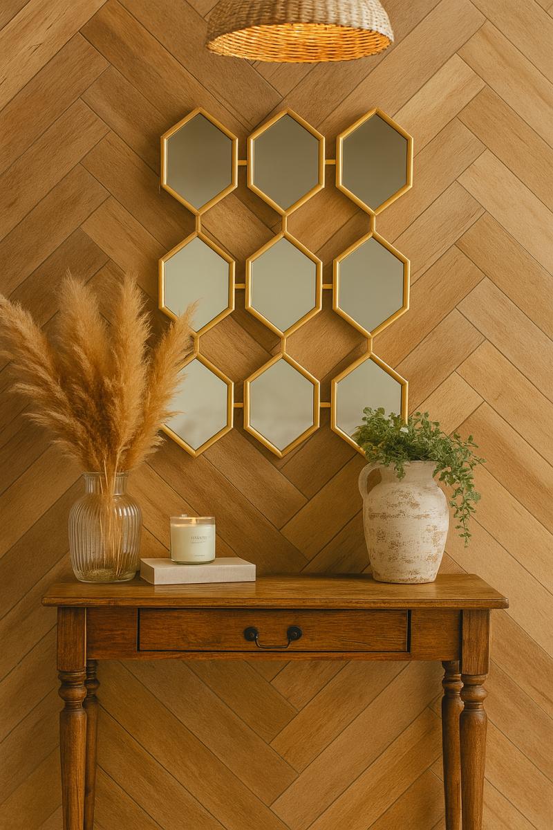 G-M007 Silver Mirror — Wall Mirrors handmade to order by Langham Furniture, image 3 of 4
