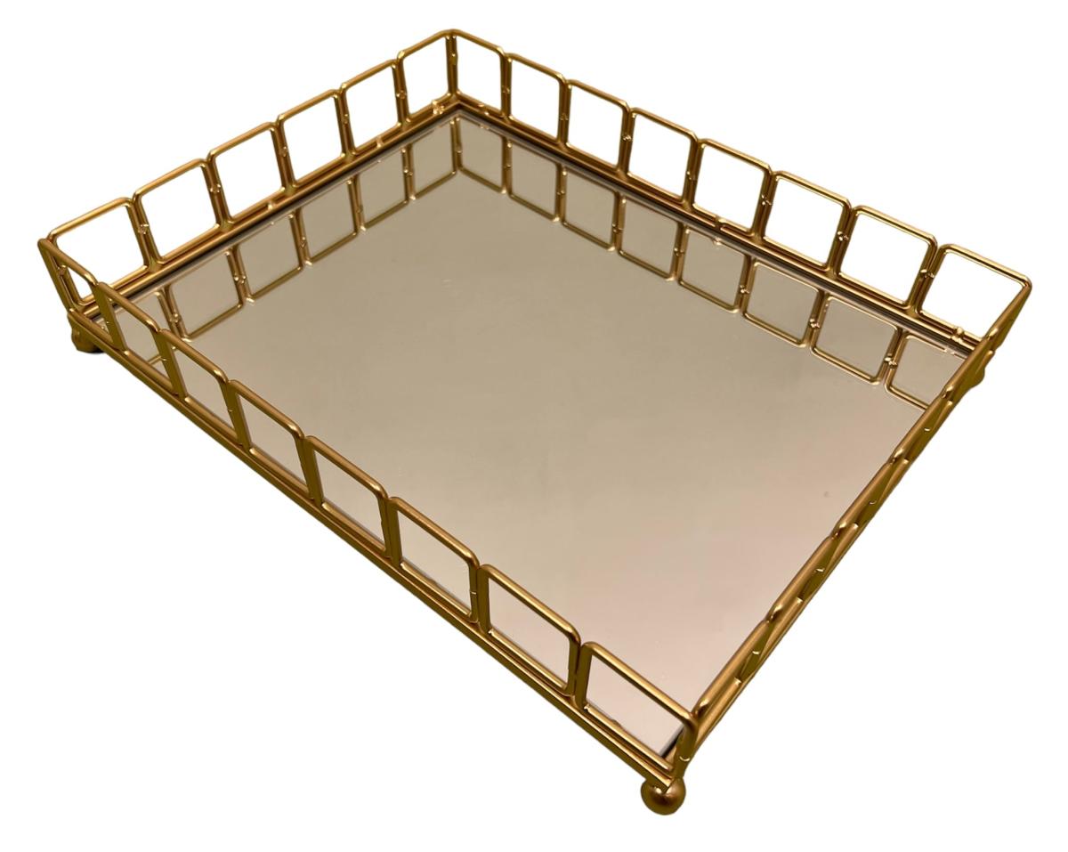 G-MT03 Mirrored Tray — Mirror Ornaments handmade to order by Langham Furniture, image 2 of 4