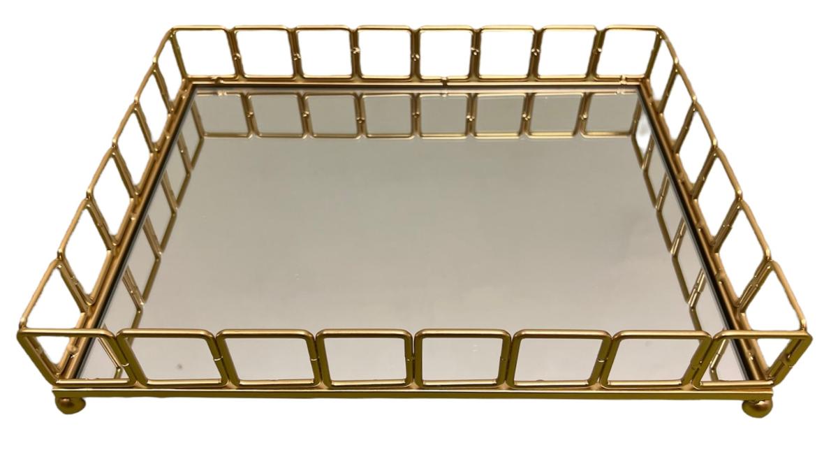 G-MT03 Mirrored Tray — Mirror Ornaments handmade to order by Langham Furniture, image 3 of 4