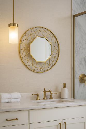 G-M002 Wall Mirror — Wall Mirrors handmade to order by Langham Furniture
