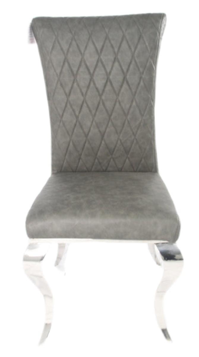 London PU Chair (Chrome Legs) — Dining Chairs handmade to order by Langham Furniture, image 6 of 20