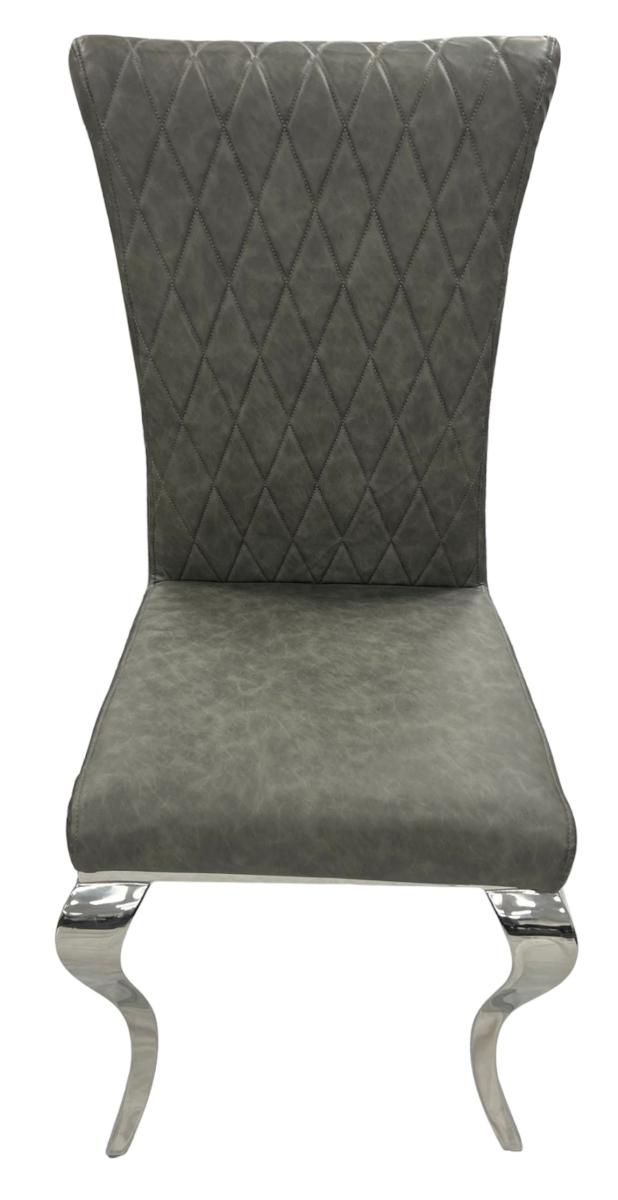 London PU Chair (Chrome Legs) — Dining Chairs handmade to order by Langham Furniture, image 11 of 20