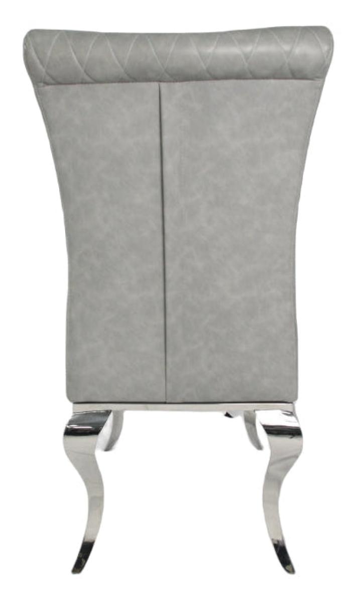 London PU Chair (Chrome Legs) — Dining Chairs handmade to order by Langham Furniture, image 12 of 20