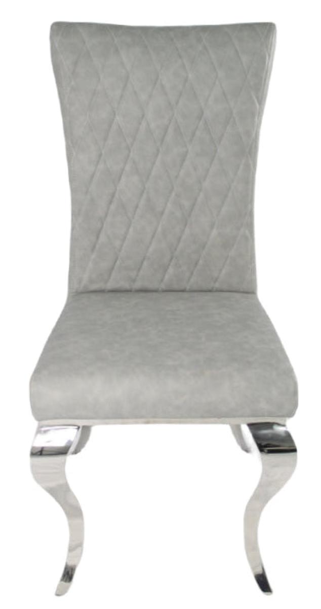 London PU Chair (Chrome Legs) — Dining Chairs handmade to order by Langham Furniture, image 13 of 20