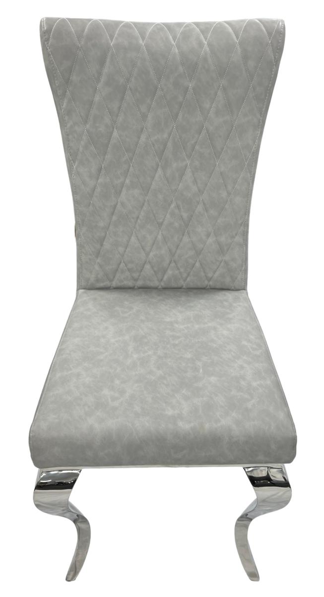 London PU Chair (Chrome Legs) — Dining Chairs handmade to order by Langham Furniture, image 16 of 20