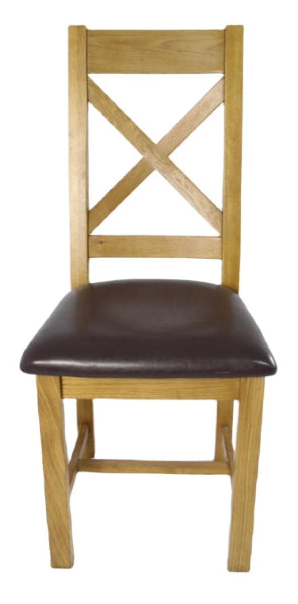 Torino Cross Back Chair (KD) — Dining Chairs handmade to order by Langham Furniture, image 4 of 6