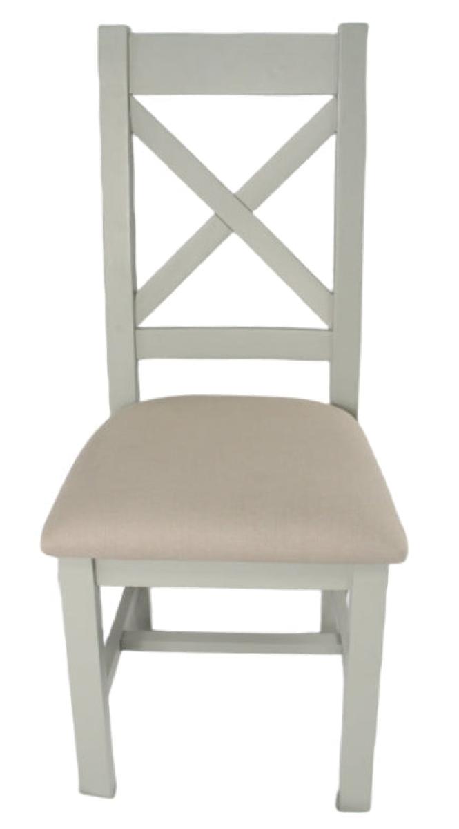 Lucca Cross Back Chair (KD) — Dining Chairs handmade to order by Langham Furniture, image 4 of 10