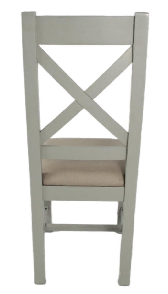Lucca Cross Back Chair (KD) — Dining Chairs handmade to order by Langham Furniture, image 5 of 10