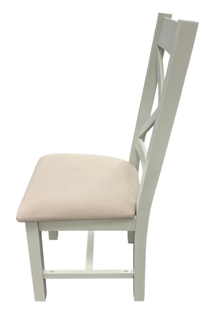 Lucca Cross Back Chair (KD) — Dining Chairs handmade to order by Langham Furniture, image 9 of 10