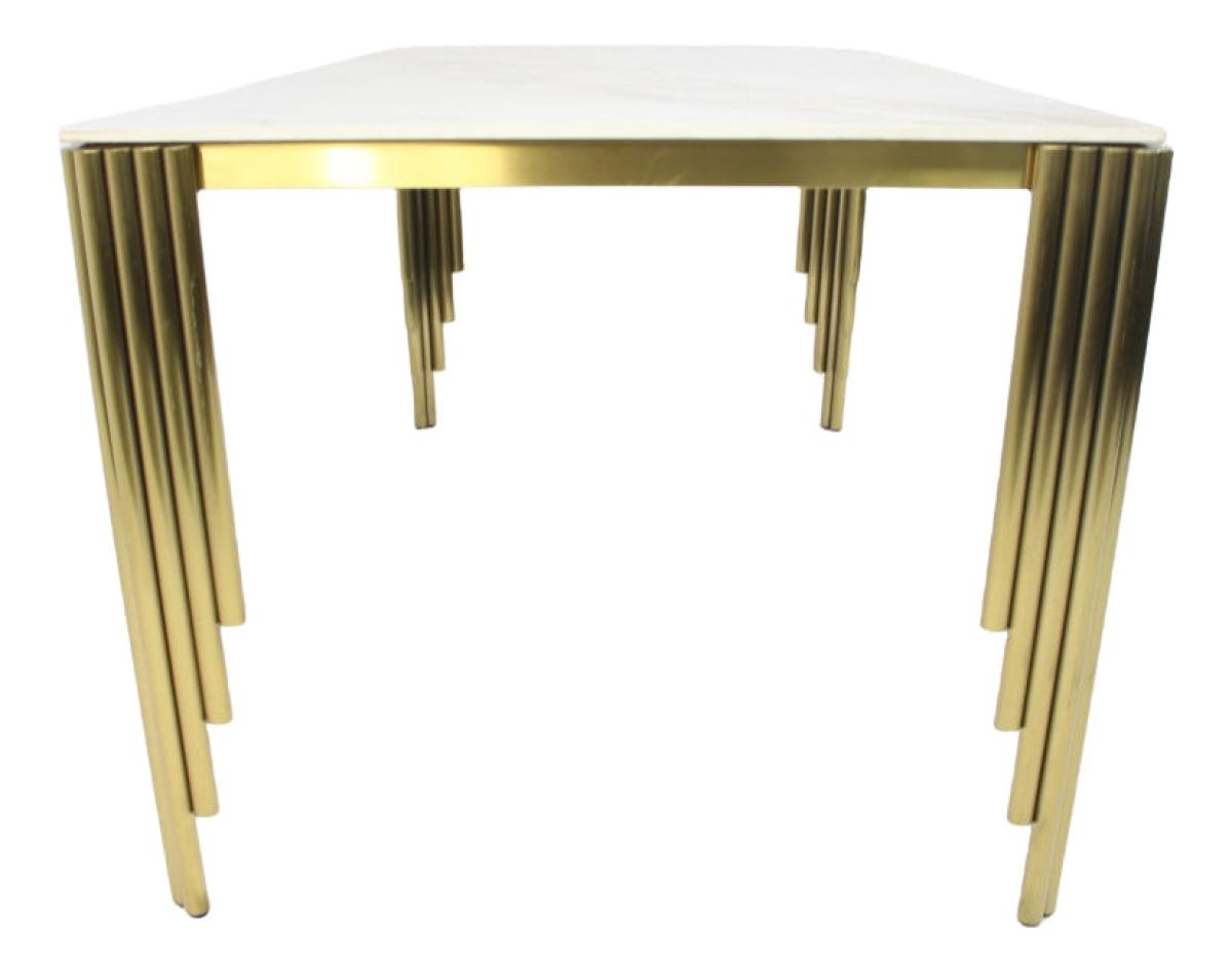 G-Mayfair Gold Dining Table (1.8m) — Dining Tables handmade to order by Langham Furniture, image 7 of 9
