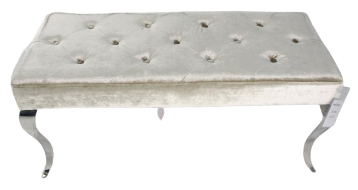 Lewis Mink Bench 110cm — Benches handmade to order by Langham Furniture, image 9 of 11