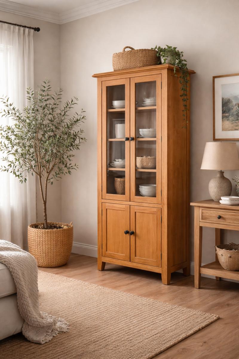 Torino Display Cabinet — Sideboards & Cabinets handmade to order by Langham Furniture, image 1 of 2