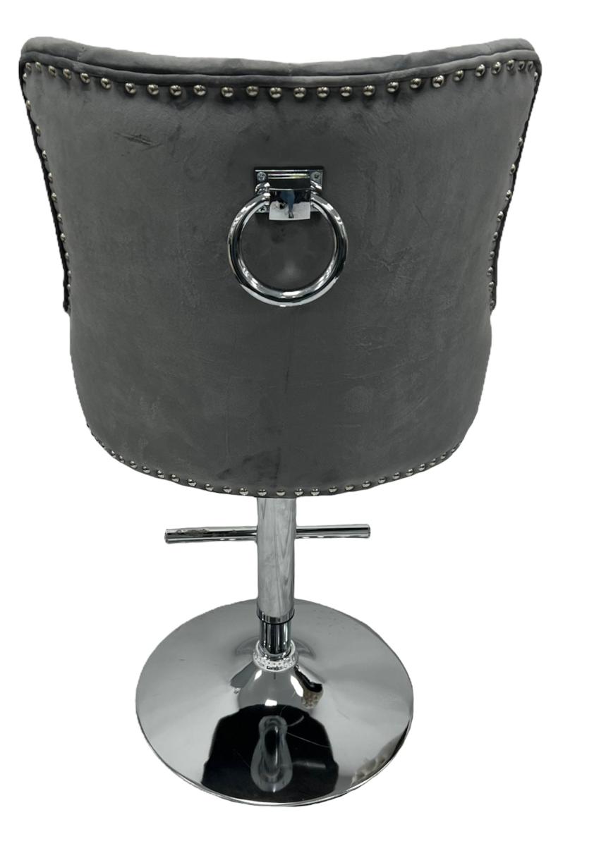 Chelsea Dark Grey Bar Stool — Bar Stools handmade to order by Langham Furniture, image 2 of 6