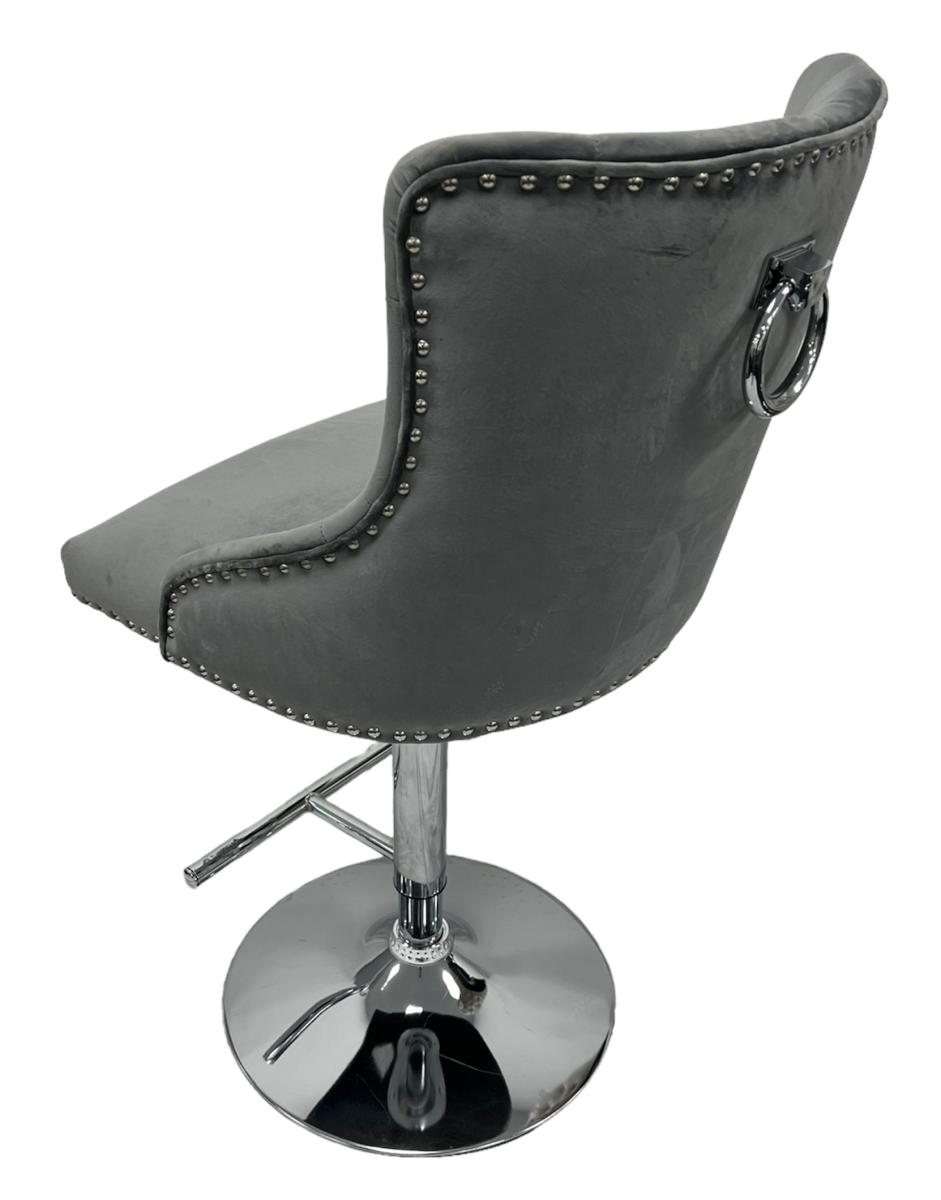 Chelsea Dark Grey Bar Stool — Bar Stools handmade to order by Langham Furniture, image 3 of 6
