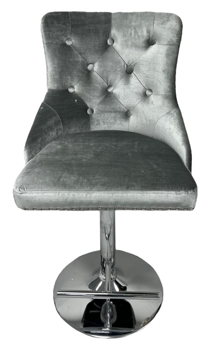 Mayfair Bar Stool (Lion Knocker) — Bar Stools handmade to order by Langham Furniture, image 15 of 16