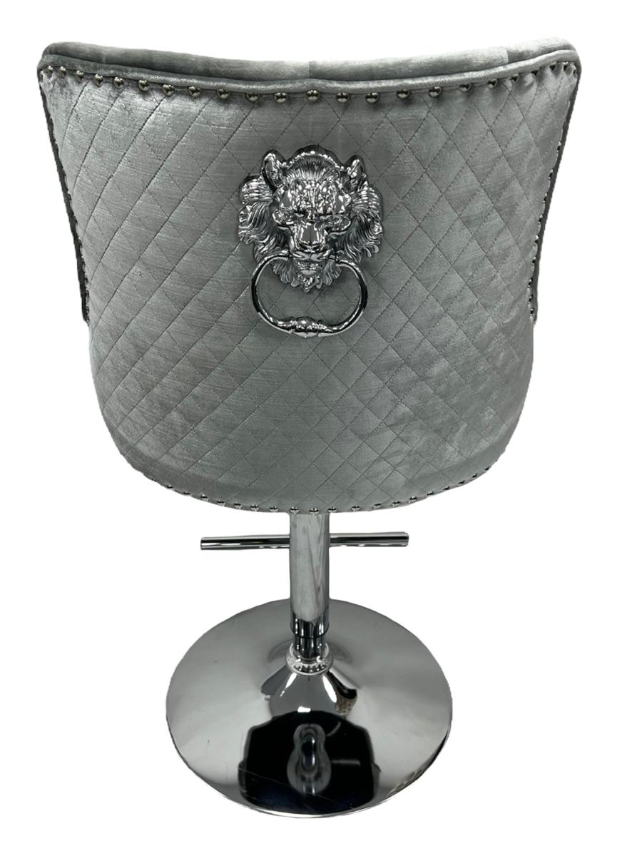 Mayfair Bar Stool (Lion Knocker) — Bar Stools handmade to order by Langham Furniture, image 16 of 16