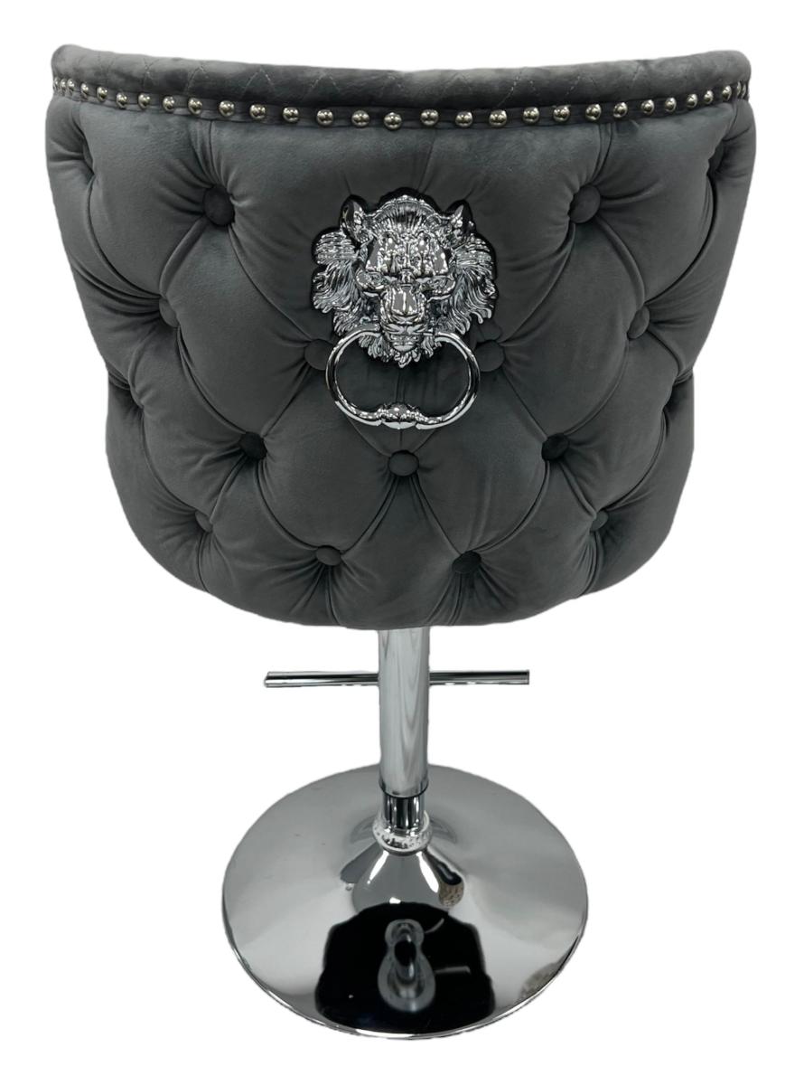 Lewis 01 Dark Grey Bar Stool — Bar Stools handmade to order by Langham Furniture, image 2 of 6